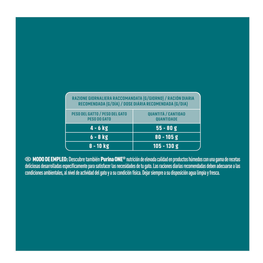 Purina ONE Adult Bifensis Esterilizado Pollo pienso para gatos thumbnail
