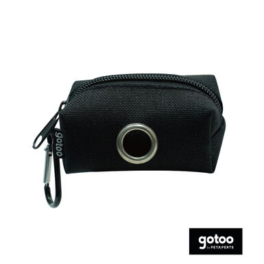Gotoo Porta bolsas negro para perros
