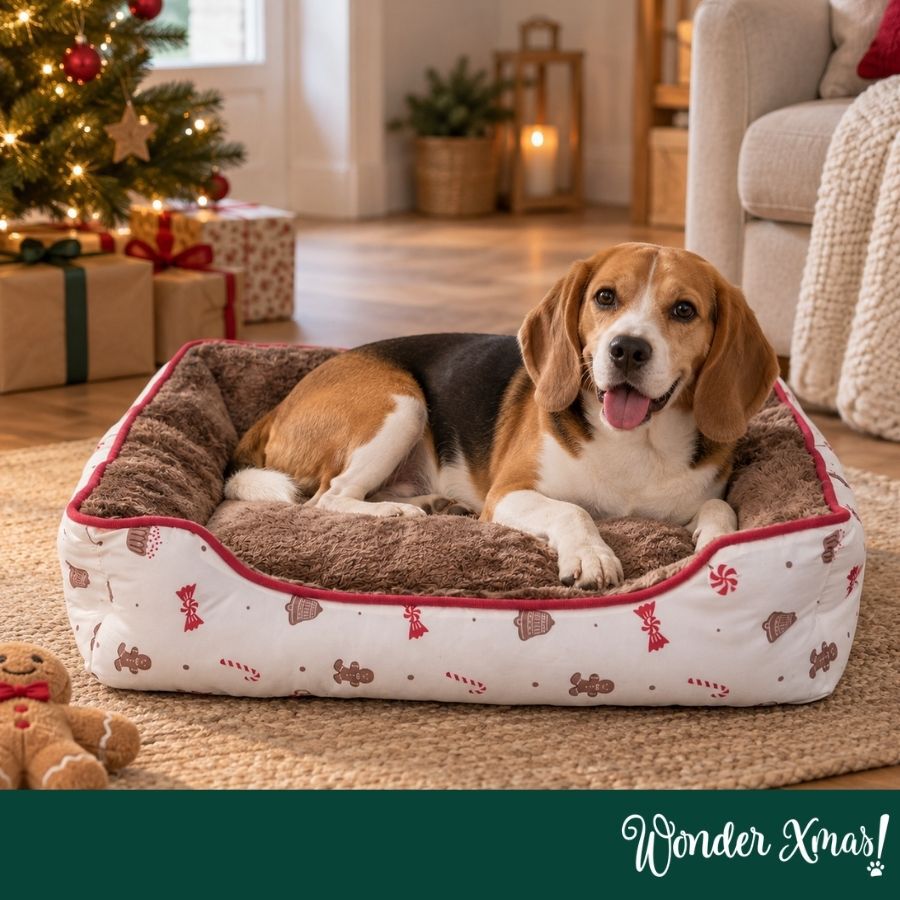 Wonder Christmas Cama Caramelo para perros, , large Imagen numero 2