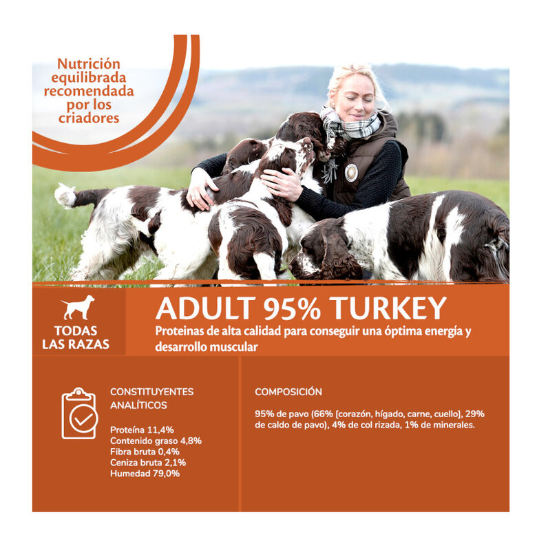 400 g Wellness Core pavo con col rizada lata para perros,  Imagen numero 3 400 g Wellness Core pavo con col rizada lata para perros, , large Imagen numero 3