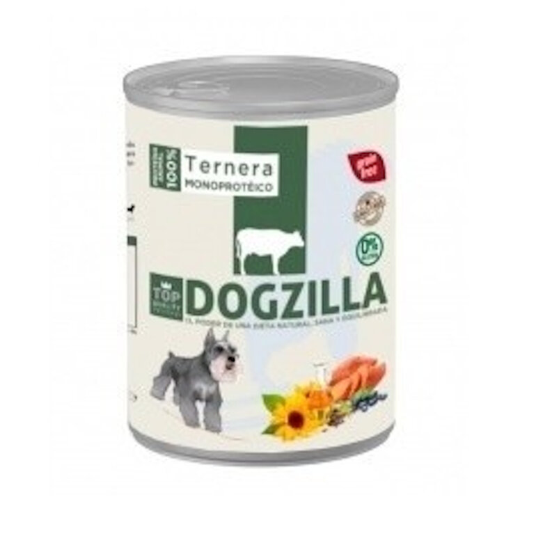 Dogzilla ternera lata para perros, , large image number null