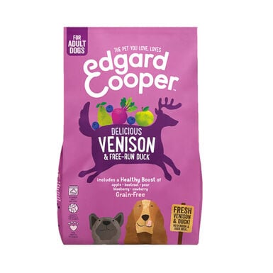 Edgard y Cooper Adult Venado y Pato pienso para perros