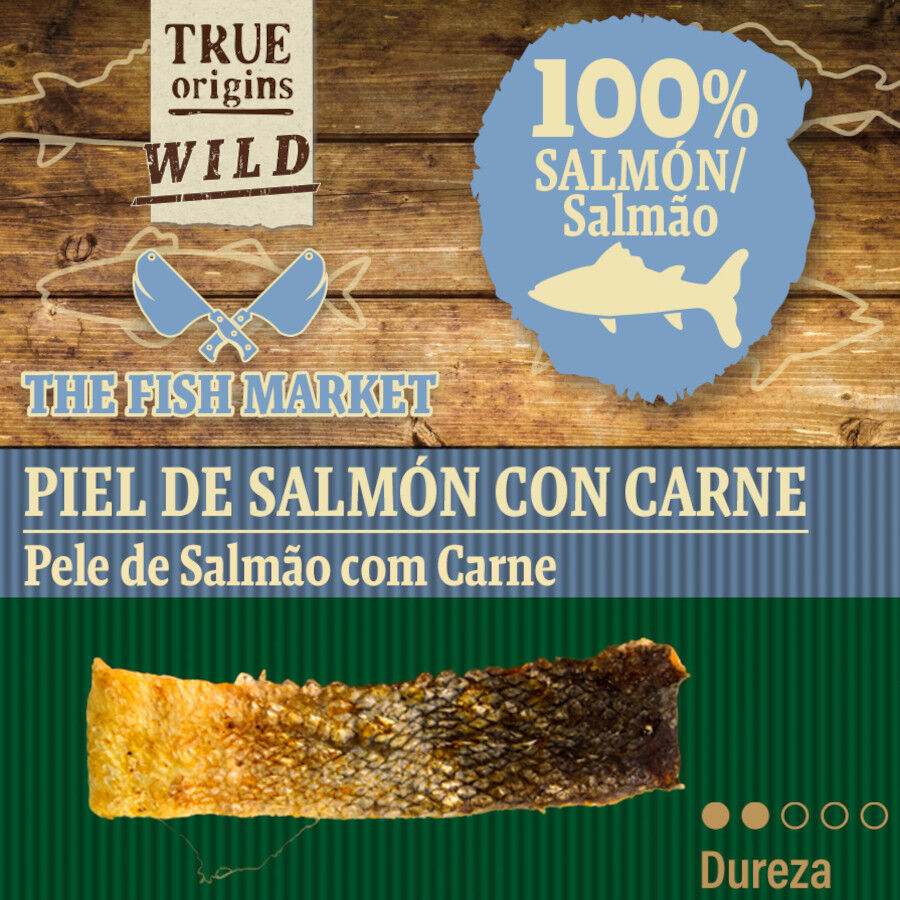 70 g. True Origins Piel de Salm&oacute;n con Carne Snack para perros, , large Imagen numero 4