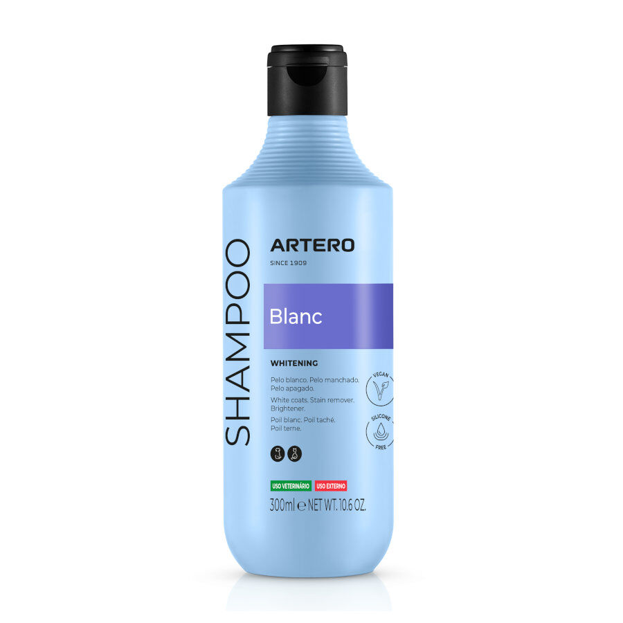 Artero Blanc Champ&uacute; para pelo blanco para perros y gatos, , large Imagen numero 1