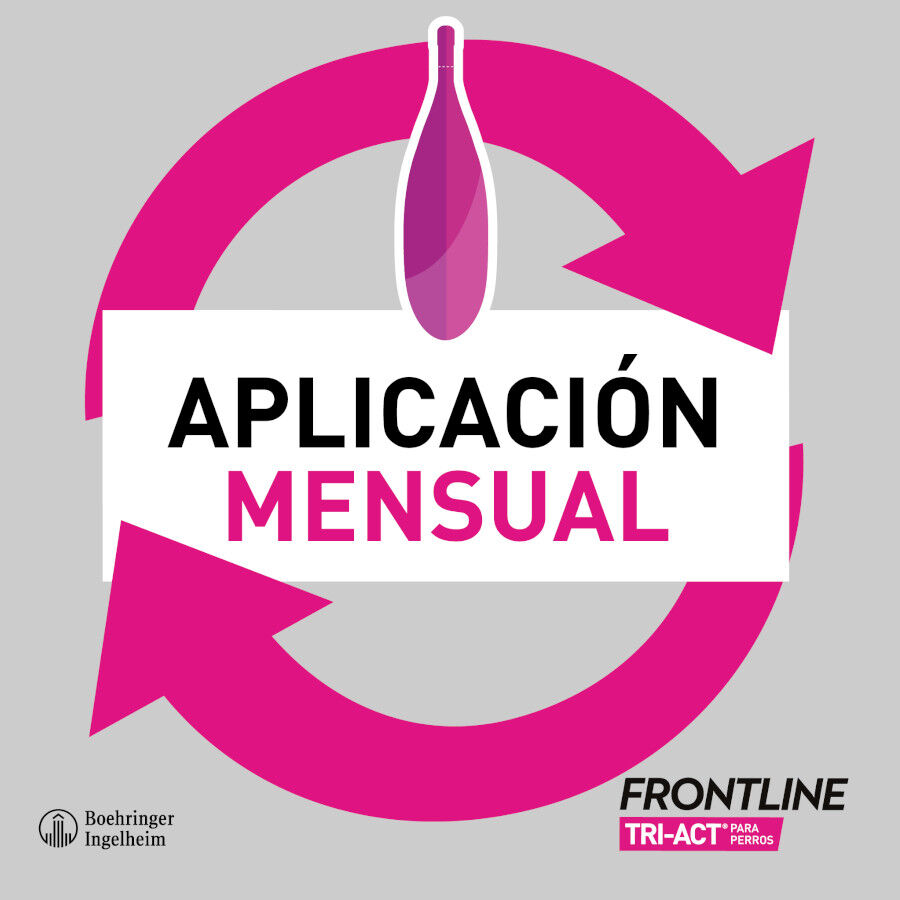 Frontline Tri-Act Pipetas Antiparasitarias para perros thumbnail