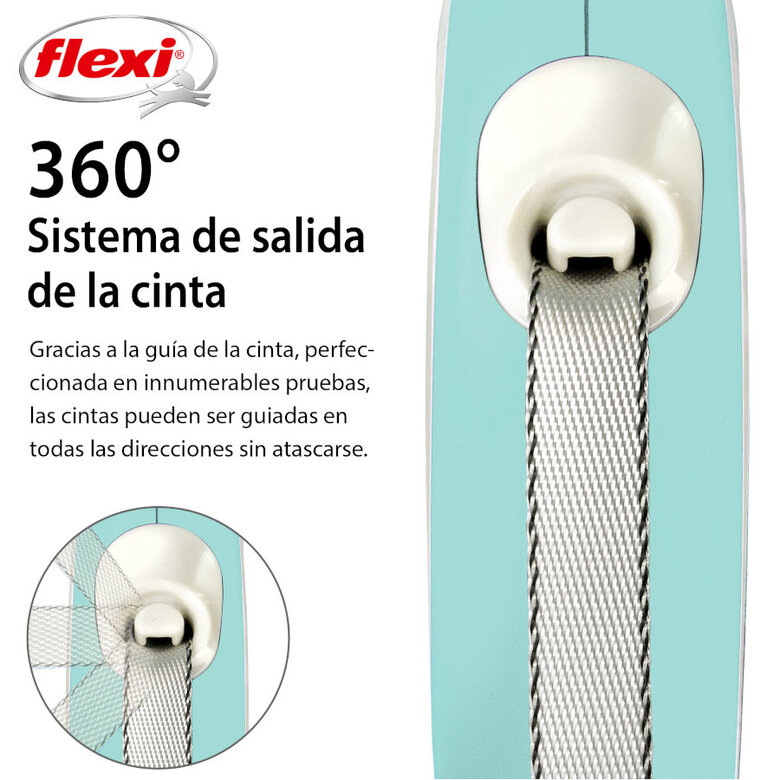 Flexi New Comfort Correa Extensible Azul para perros,  Imagen numero 3 Flexi New Comfort Correa Extensible Azul para perros, , large Imagen numero 3