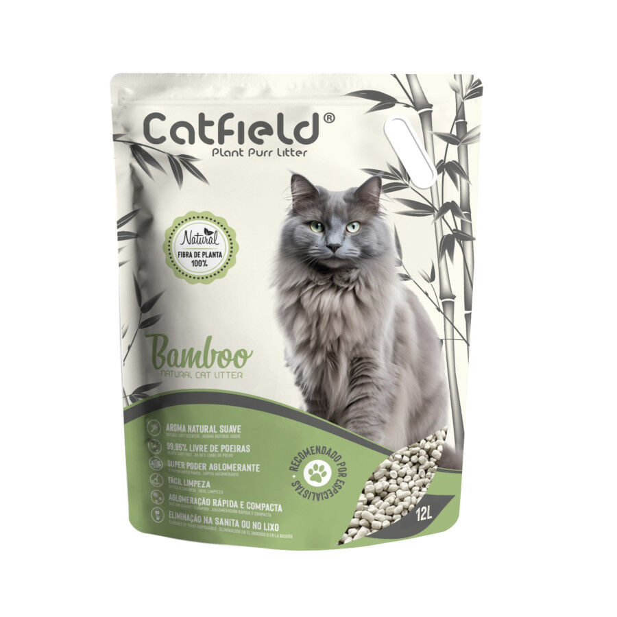 Catfield Arena Bamb&uacute; Aglomerante Natural para gatos, , large Imagen numero 1