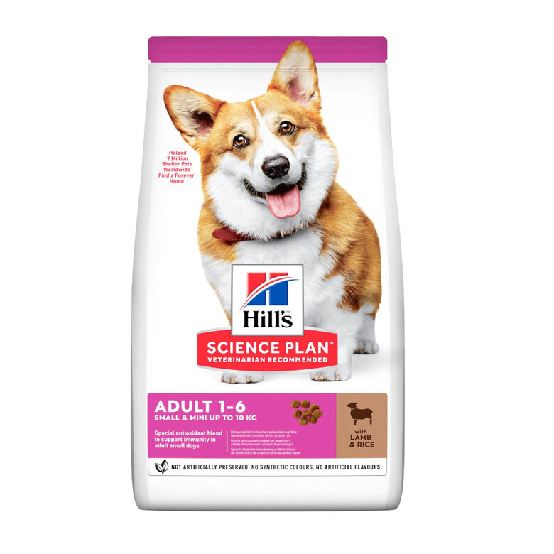 Hill's Science Plan Adult Small & Mini Cordero pienso para perros, , large image number null