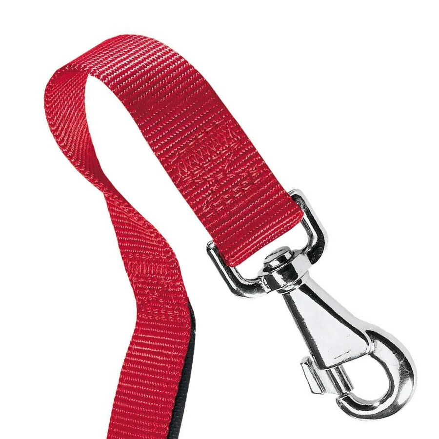 Ferplast Daytona Correa Extensible de Nylon Roja para perros, , large Imagen numero 1