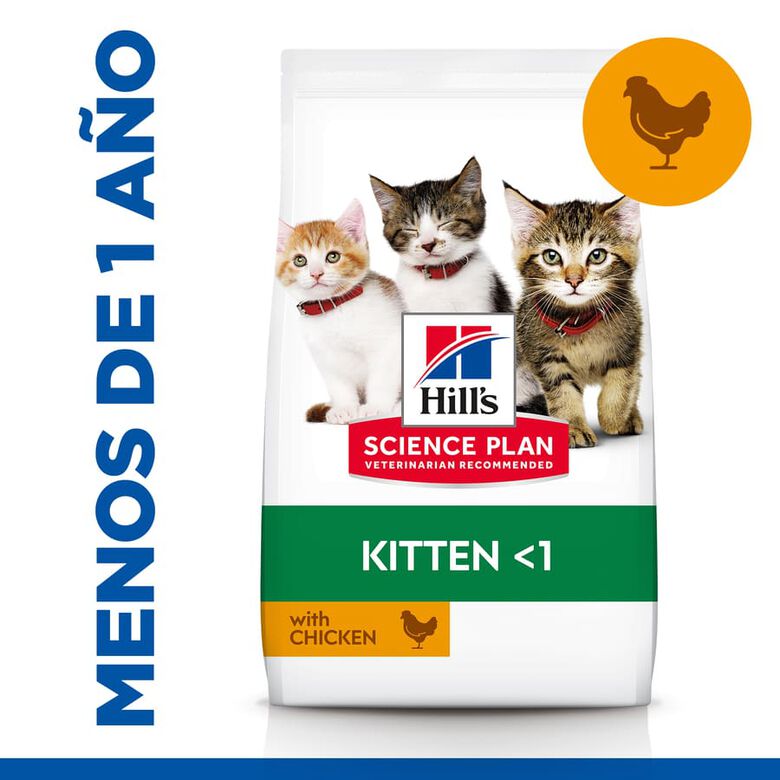 Hill&#039;s Science Plan Kitten Pollo pienso para gatos thumbnail