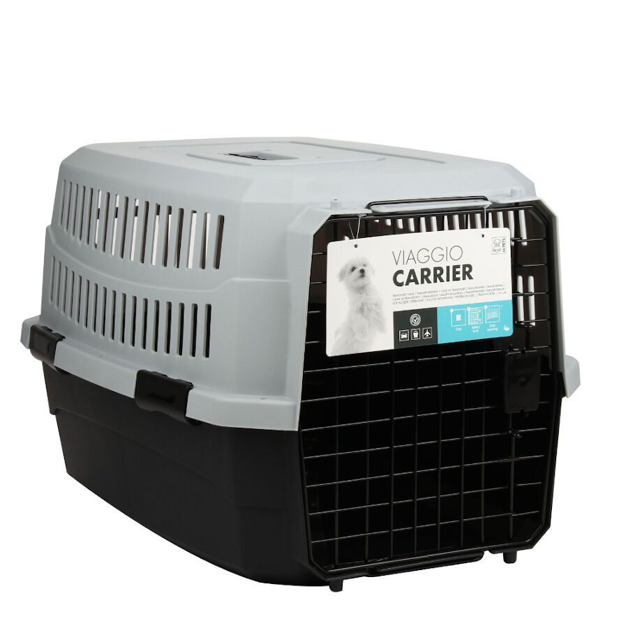 M-Pets Viaggio Transportadora Gris para perros, , large Imagen numero 1