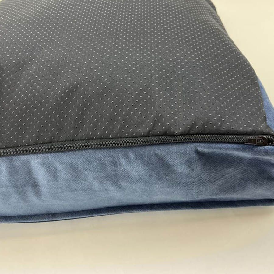 Leeby Colchoneta Impermeable y Desenfundable Azul Marino para perros thumbnail