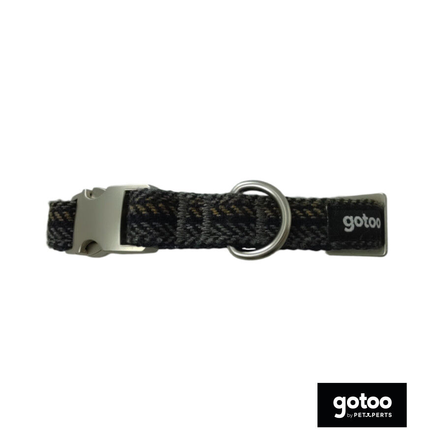 Gotoo Collar Tweed azul para perros, , large Imagen numero 2