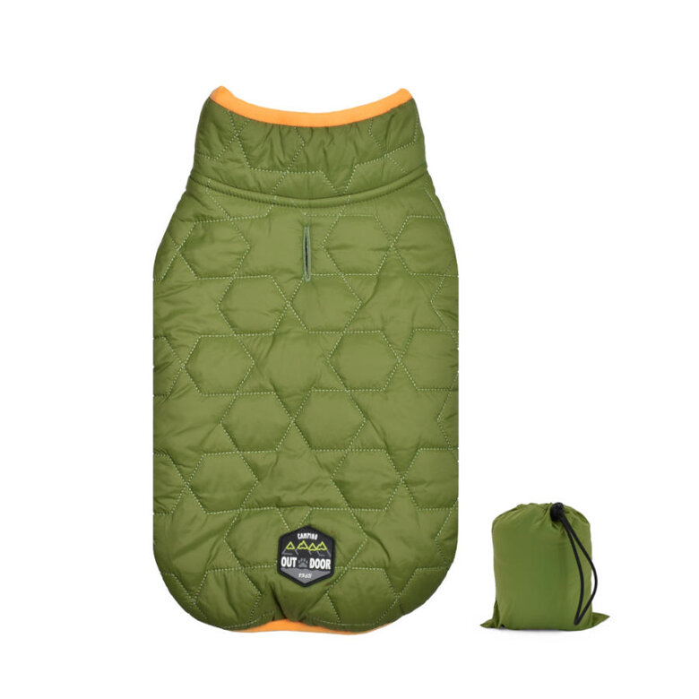 Outech Padded Star Abrigo Verde para perros,  Imagen numero 1 Outech Padded Star Abrigo Verde para perros, , large Imagen numero 1