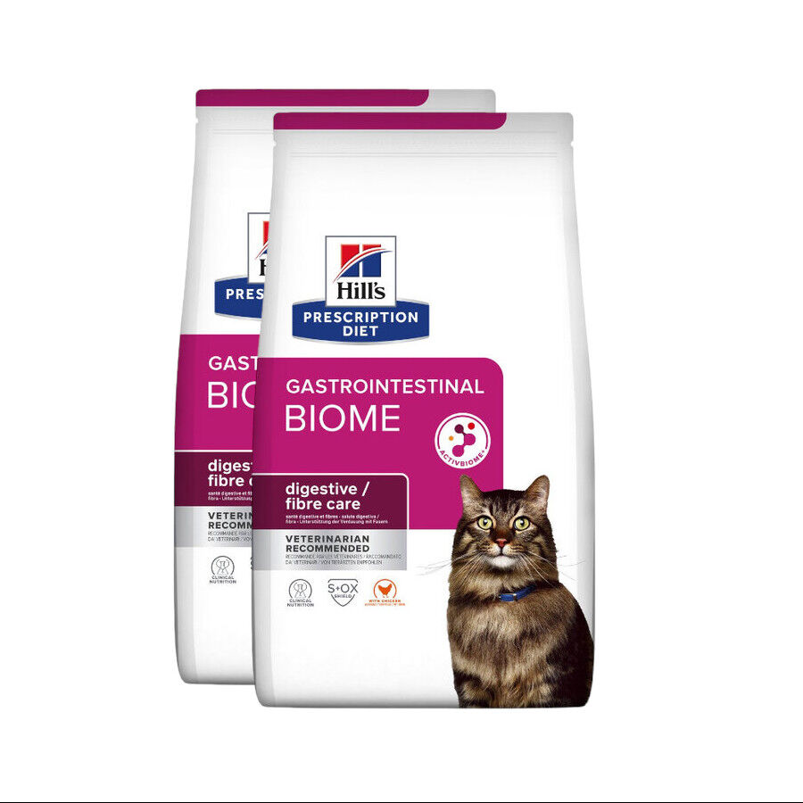 Hill&#039;s Prescription Diet Gastrointestinal Biome Pollo pienso para gatos thumbnail