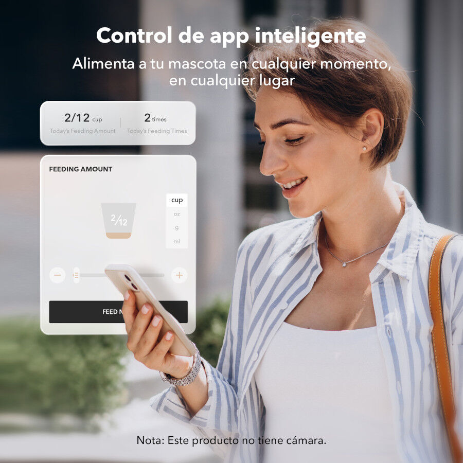 Petlibro Granary Comedero Autom&aacute;tico con Doble Bandeja para perros y gatos, , large Imagen numero 5