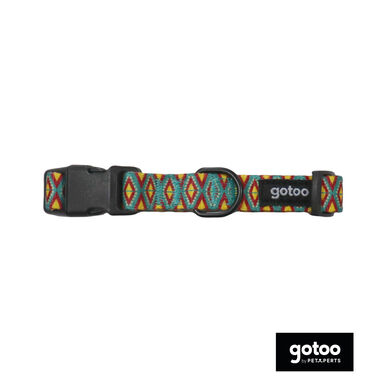 Gotoo Collar estampado geométrico para perros