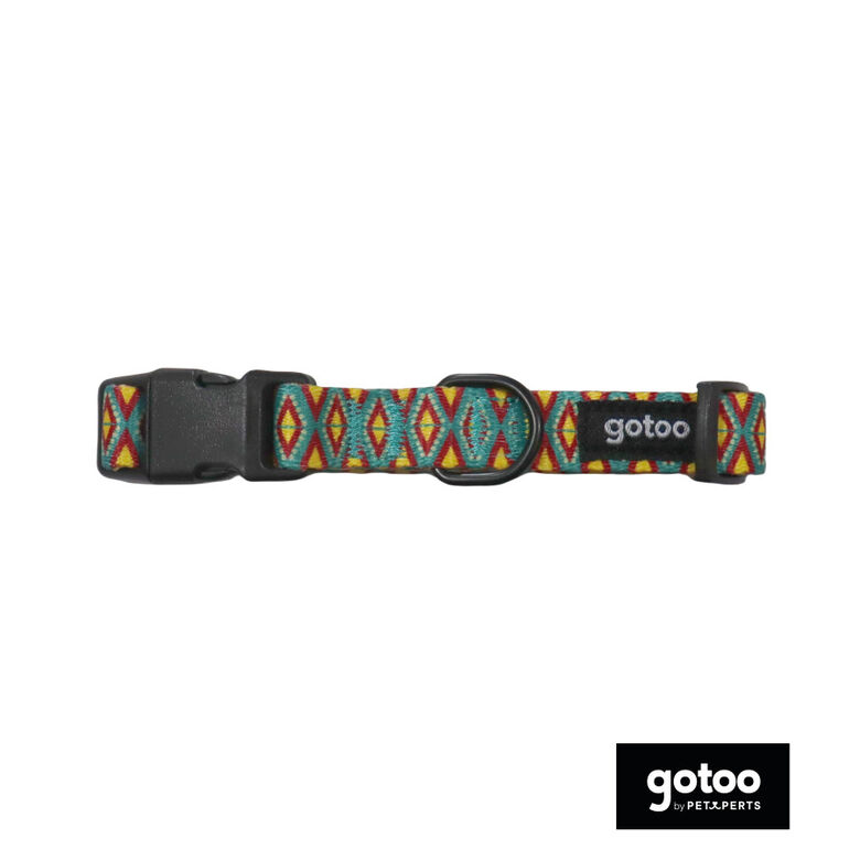 Gotoo Collar estampado geométrico para perros thumbnail