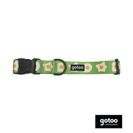Gotoo Collar estampado verde para perro