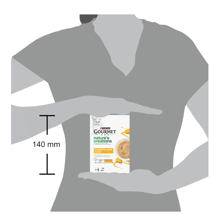 Gourmet Nature’s Creations Snack Húmedo de Pollo para gatos thumbnail