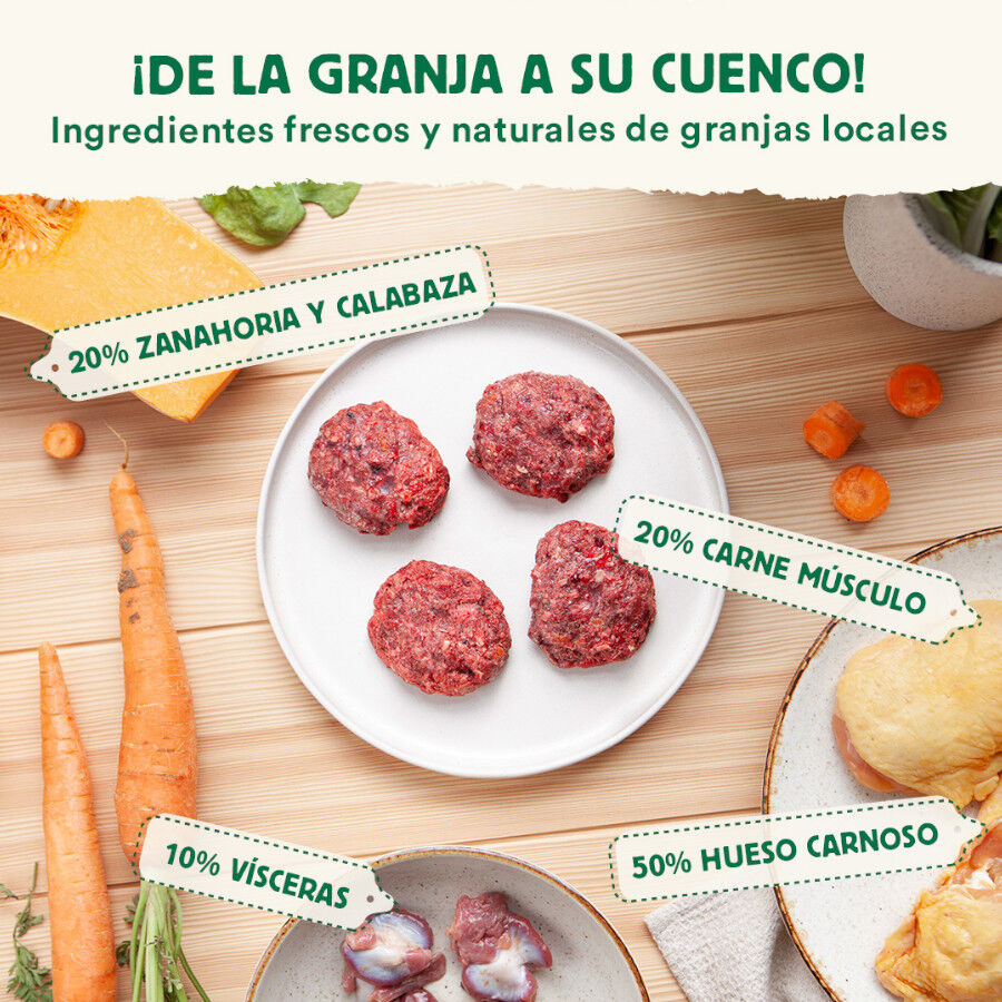 Wild Balance Barf Menú Completo Pack Iniciación comida congelada para perros thumbnail