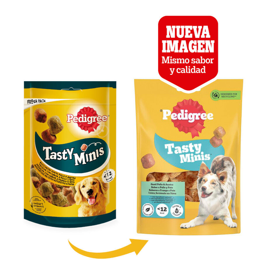 Pedigree Tasty Mini Snacks Sabor Pollo y Pato para Perros thumbnail