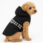 Outech Abrigo Negro con Cinturon para perros, , large indicador imagen numero 1