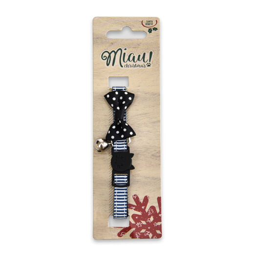 Miau Christmas Collar con Pajarita  , , large image number null