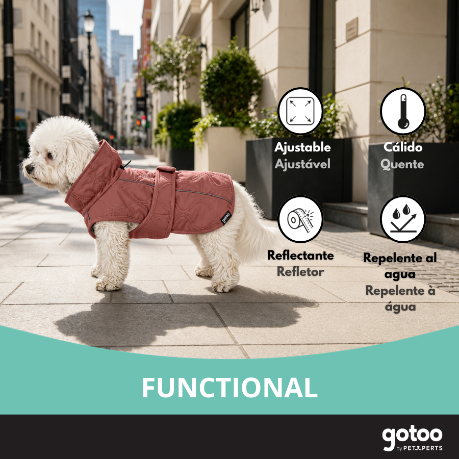 Gotoo Chaqueta Rosa para perros, , large Imagen numero 6