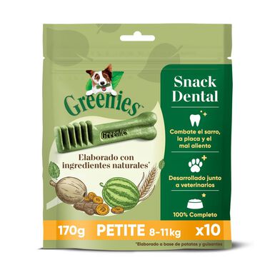 Greenies Petite Snacks Dentales Naturales para perros pequeños
