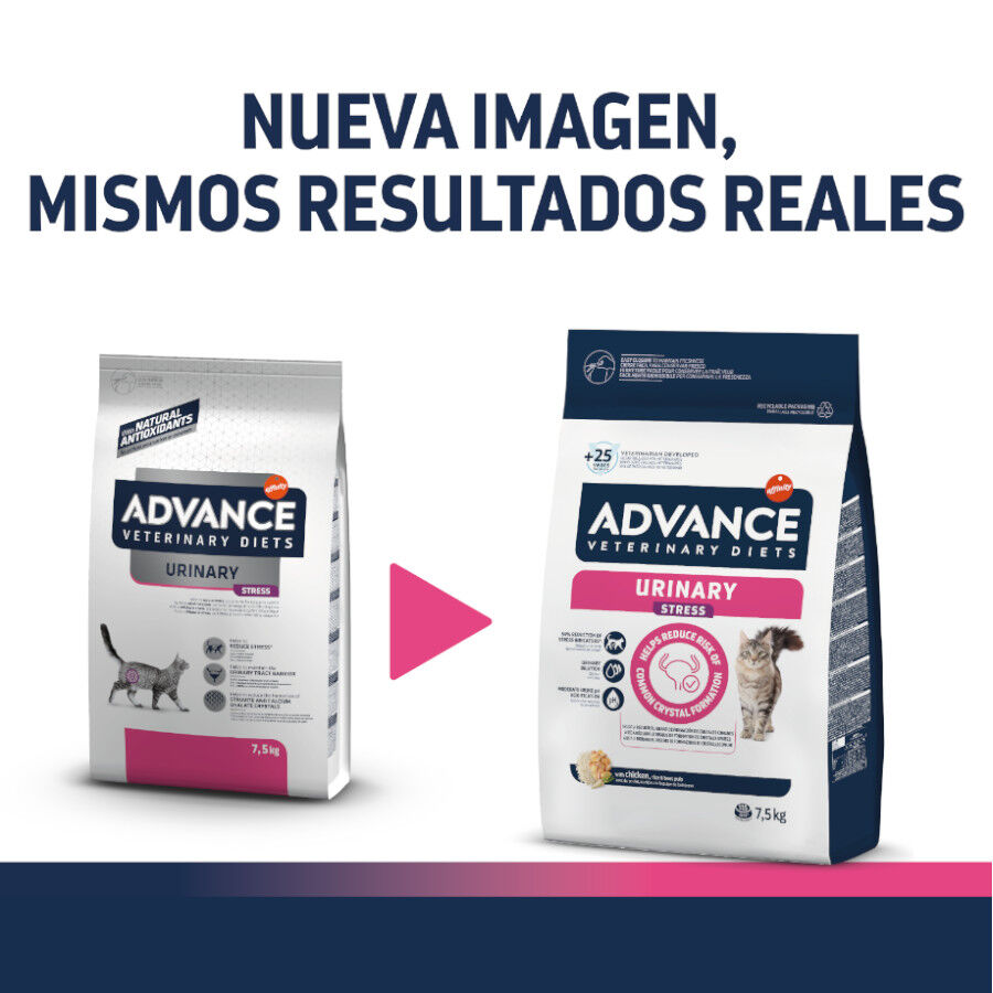 Advance Veterinary Diets Urinary Stress pienso para gatos thumbnail