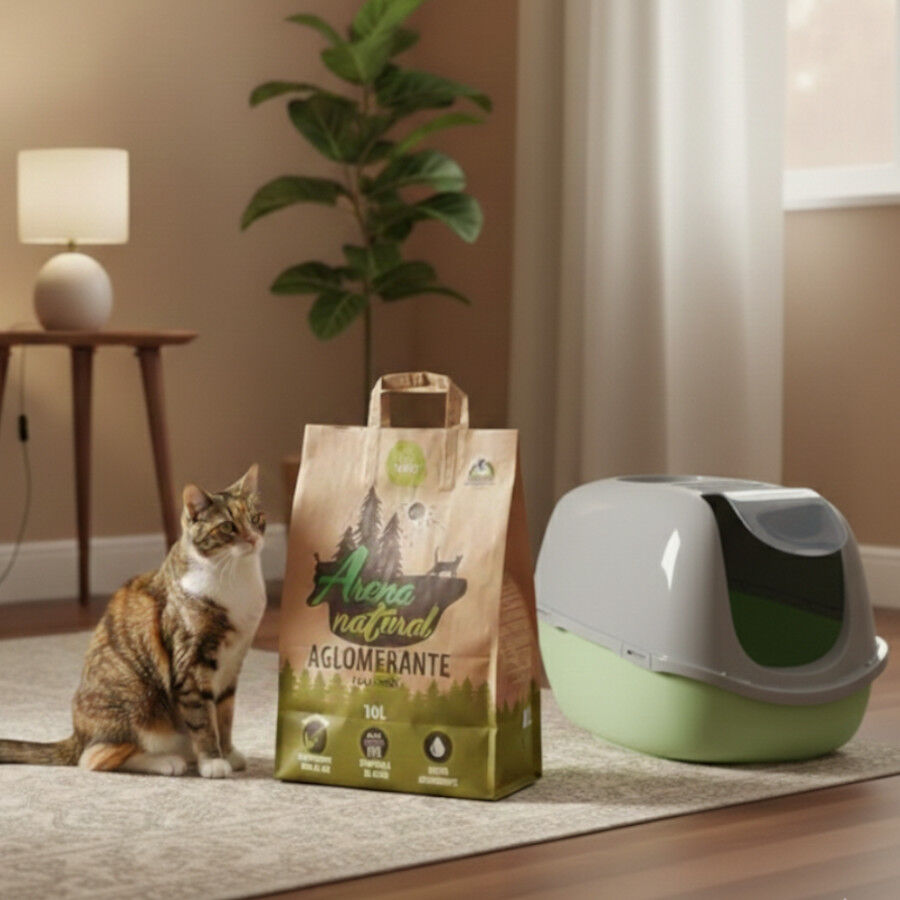 10 L TK-Pet arena natural aglomerante para gatos, , large Imagen numero 2