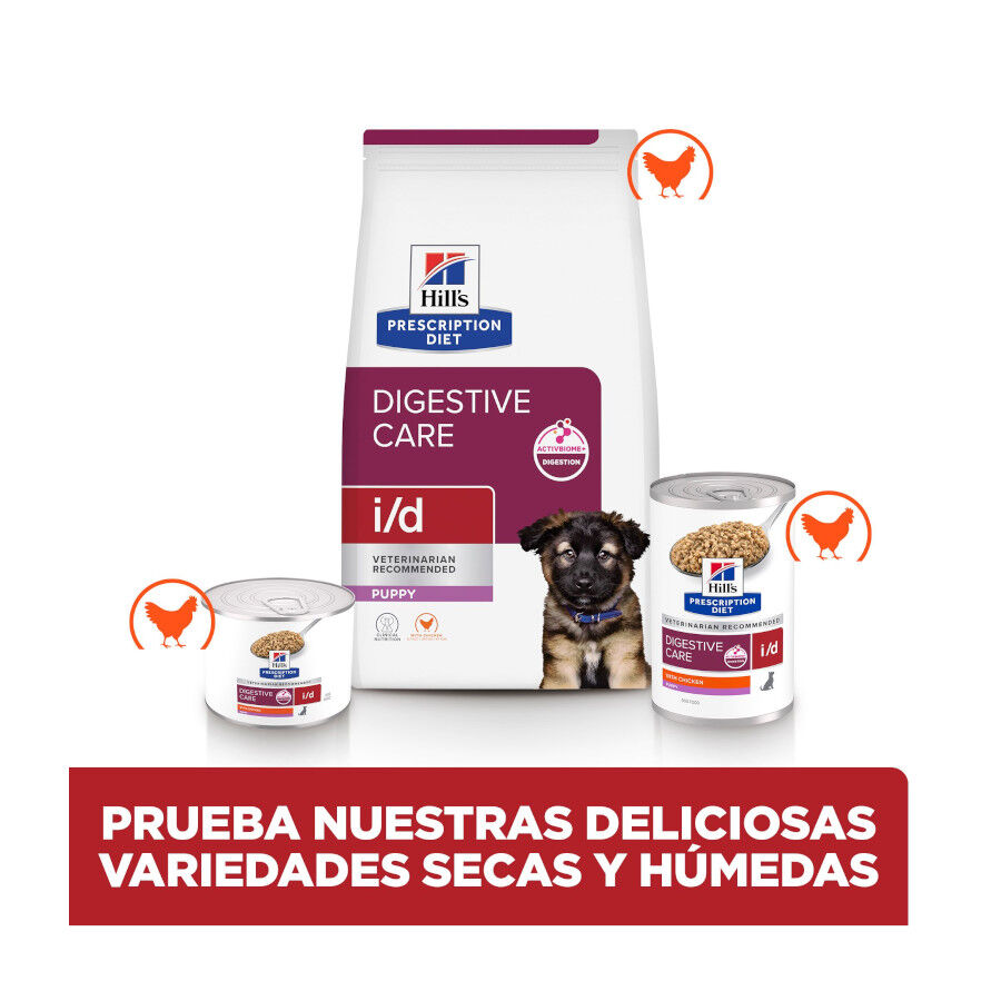 Hill&#039;s Prescription Diet i/d Digestive Care Puppy Lata Pollo para perros thumbnail