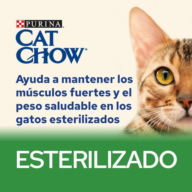 Cat Chow Sterilised pollo sobre para gatos thumbnail