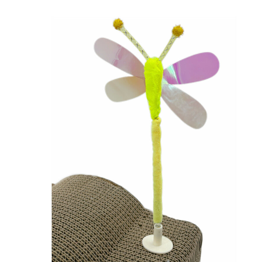 Leeby Babette juguete rascador mariposa para gatos thumbnail