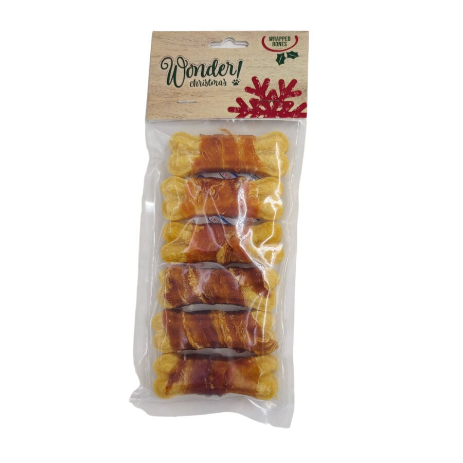 Wonder Christmas Huesitos Navideños Envueltos para perros thumbnail