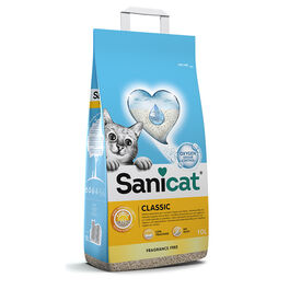 Sanicat Classic Arena absorbente sin perfume para gatos