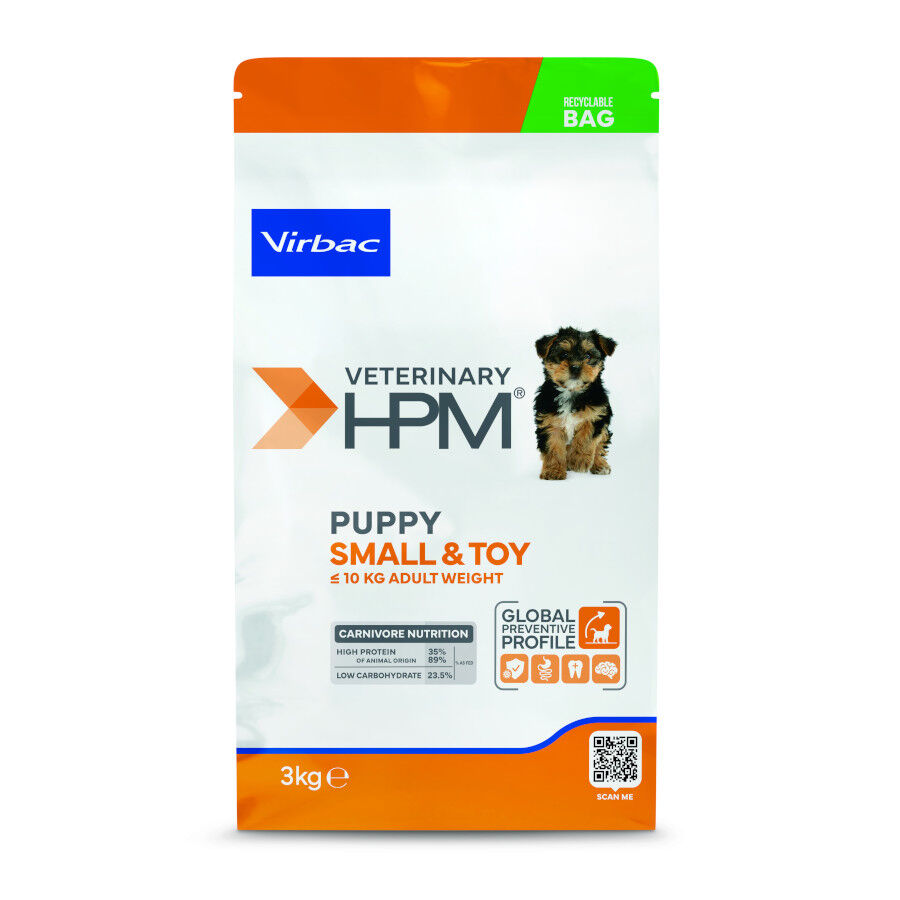 3 kg Virbac Veterinary HPM Baby Small & Toy pienso para perros, , large Imagen numero 1