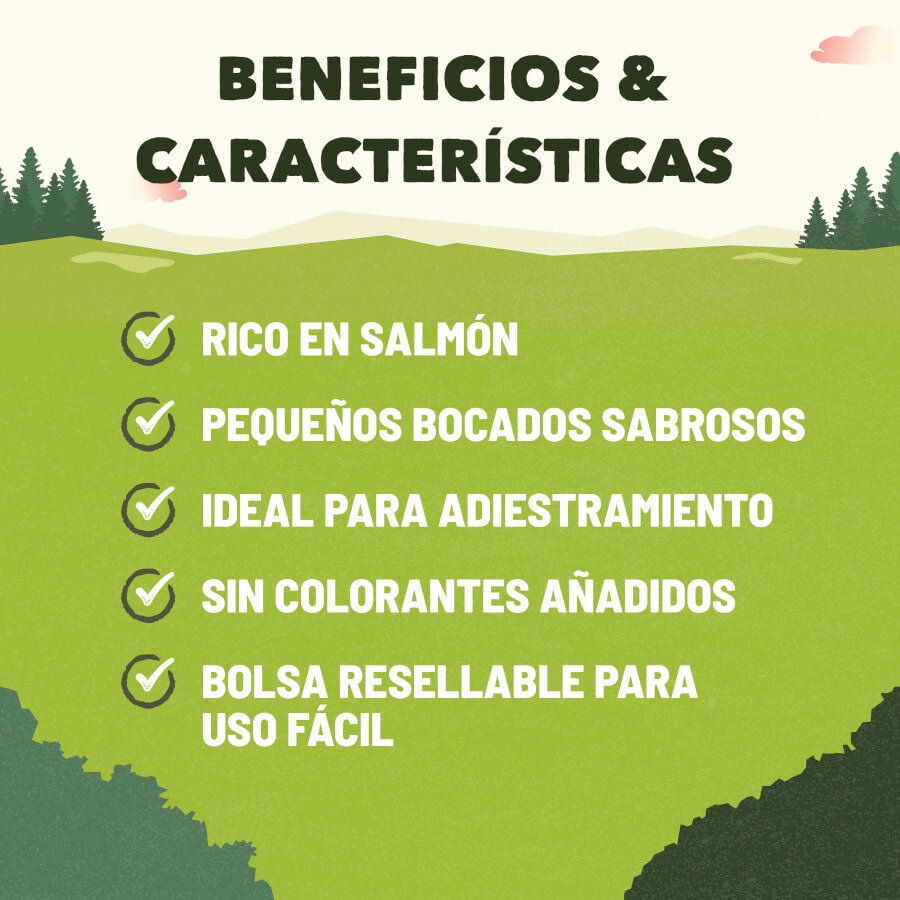 115 g Adventuros Training Bocaditos de Salm&oacute;n para perros, , large Imagen numero 3