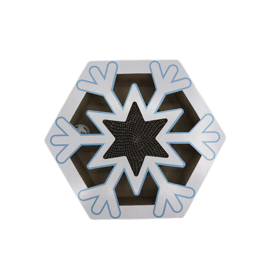 Wonder Christmas Rascador de Cartón Navideño para gatos thumbnail