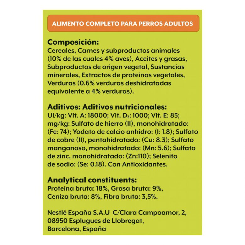 15 kg Friskies Pollo y Verduras pienso para perros ,  Imagen numero 2 15 kg Friskies Pollo y Verduras pienso para perros , , large Imagen numero 2