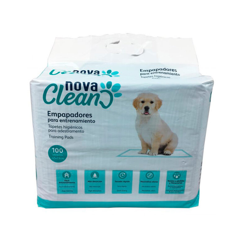 Nova Clean Pack 100 Empapadores de Entrenamiento para cachorros, , large image number null