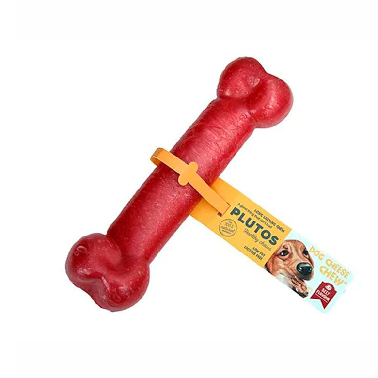 1 hueso x 13.5 cm Plutos Hueso de Queso y Ternera para perros,  Imagen numero 1 1 hueso x 13.5 cm Plutos Hueso de Queso y Ternera para perros, , large Imagen numero 1