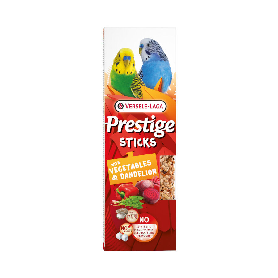 Versele-Laga Barritas Prestige Sticks Verduras y Diente de León para periquitos