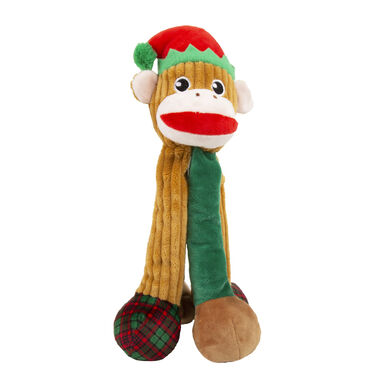 Wonder Christmas Mono de Circo peluche navideño para perros