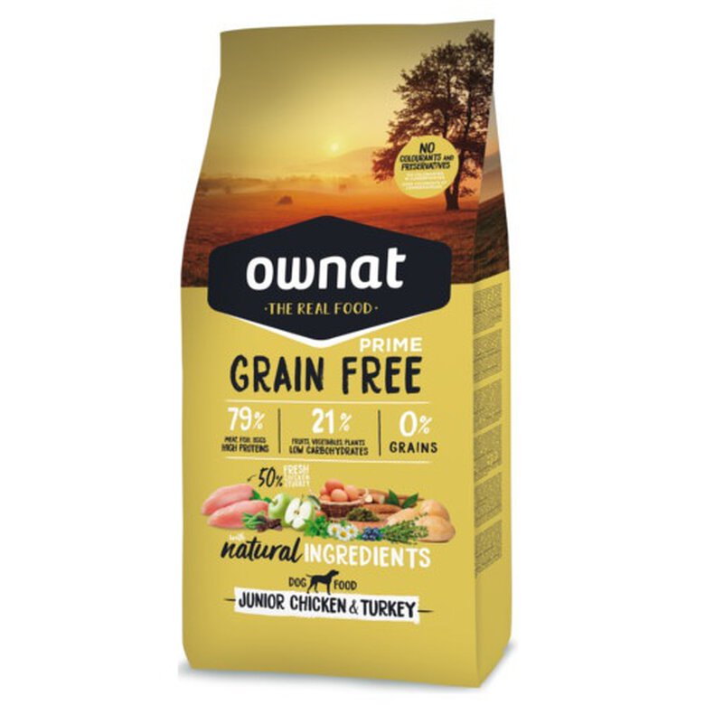 Ownat Grain Free Junior pollo y pavo para perros image number null