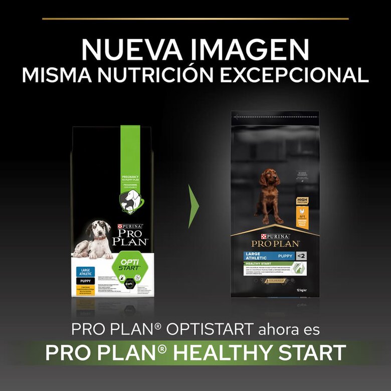12 kg Pro Plan Puppy Large Athletic Pollo pienso para Cachorros,  Imagen numero 2 12 kg Pro Plan Puppy Large Athletic Pollo pienso para Cachorros, , large Imagen numero 2