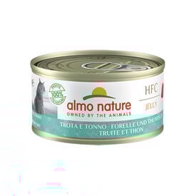 Almo Nature HFC Trucha y Atún en Gelatina para gatos 