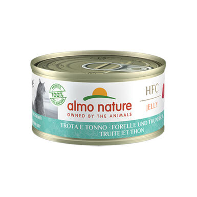 Almo Nature HFC Trucha y Atún en Gelatina para gatos 