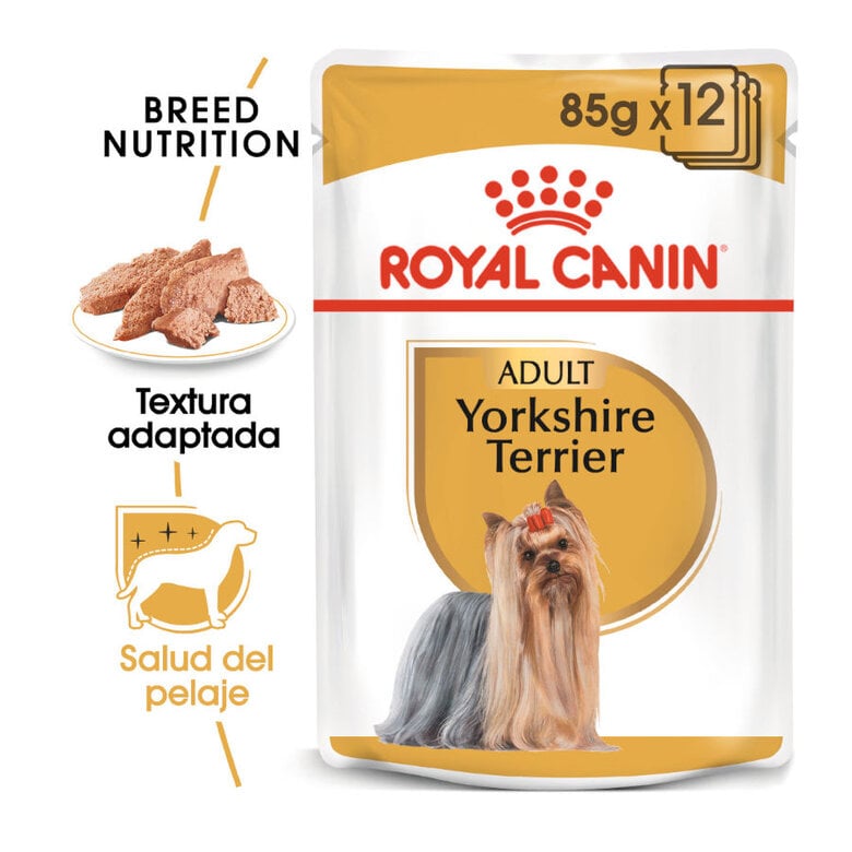 85 g Royal Canin Yorkshire Terrier sobre para perros ,  Imagen numero 2 85 g Royal Canin Yorkshire Terrier sobre para perros , , large Imagen numero 2